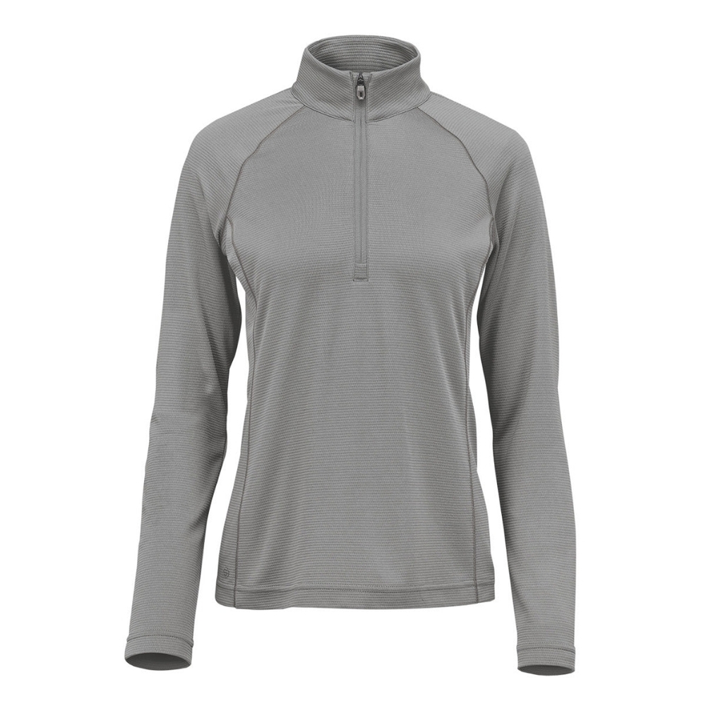 Stormtech Mesa Women's M 1/4 Zip Pullover Steel Grey Pure Earth UPF 50+ NWT